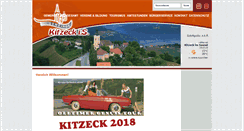 Desktop Screenshot of kitzeck-sausal.at